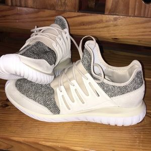 Adidas - Cream, Grey, & White